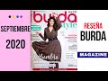 BURDA STYLE Septiembre 2020