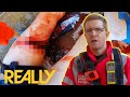 DIY Goes Wrong When Man Cuts Thigh Open With Angle Grinder | Helicopter ER