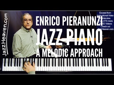 Enrico Pieranunzi "Jazz Piano - A Melodic Approach" TRAILER JazzHeaven.com Excerpt