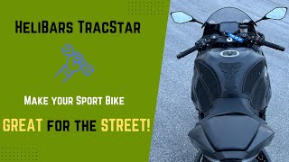 2024 zx6r HeliBars TracStar Ride and Review