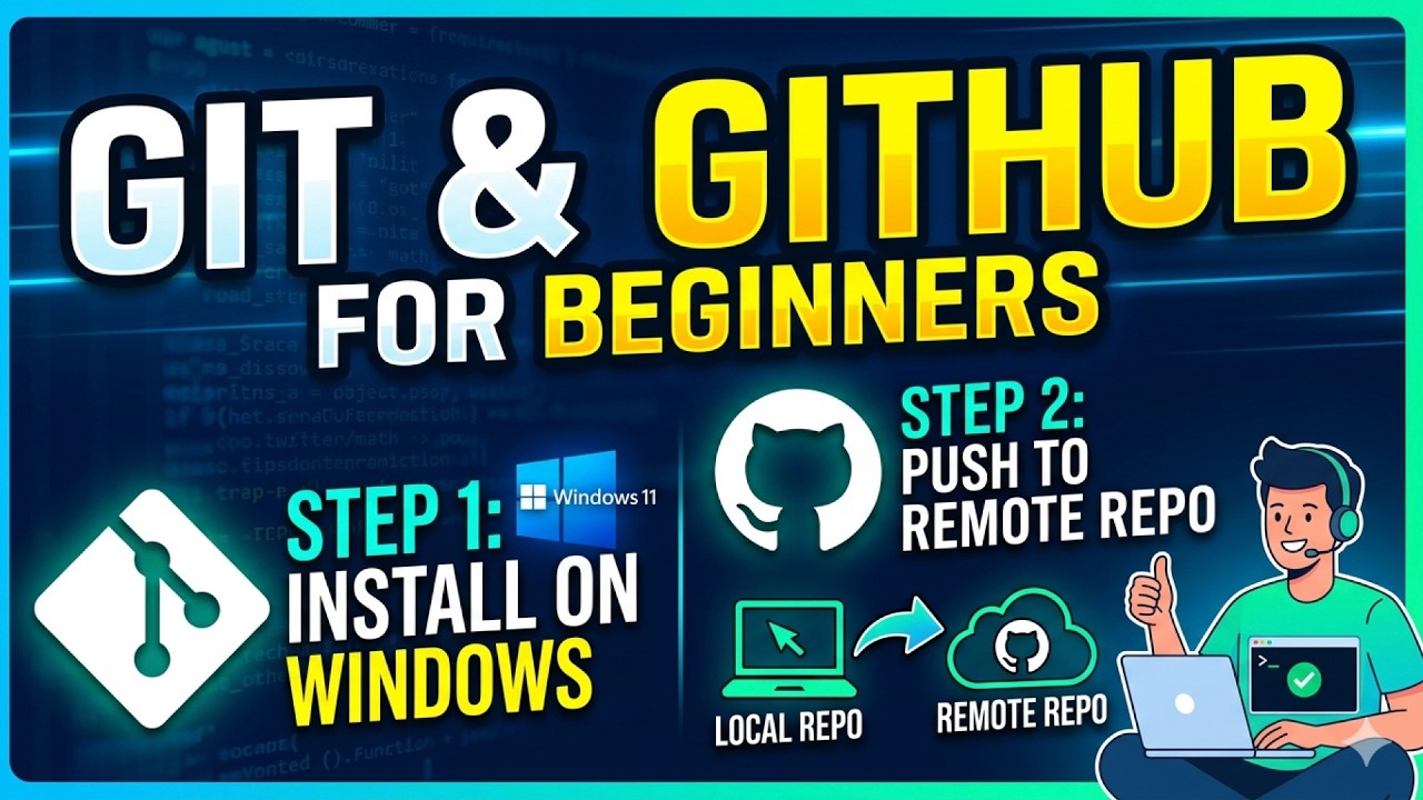 Git Installation in Windows - Git Terminal Commands to Push Local ...