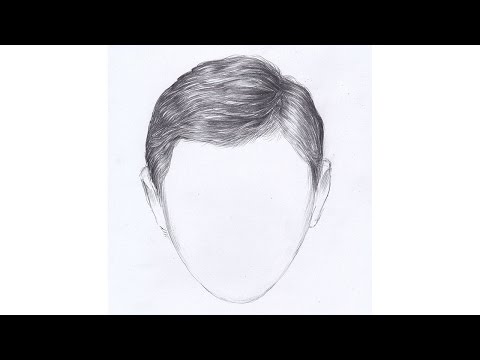 Как рисовать ВОЛОСЫ МУЖЧИНЫ карандашом. Урок 65. How to Draw Hair Men pencil