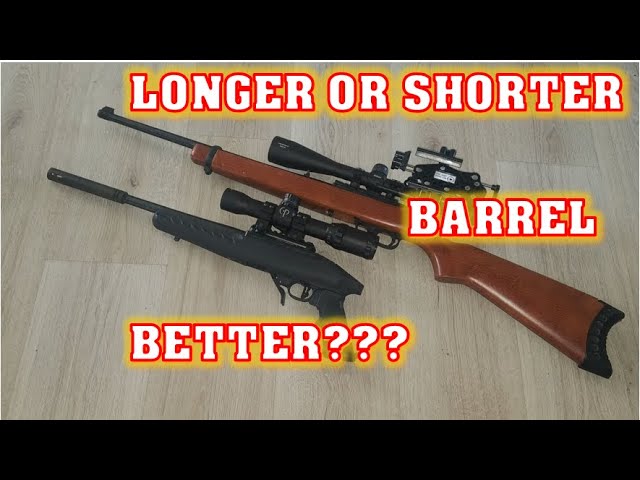 22LR Barrel Length Matter? 10" vs 18.5"