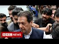 Expakistan pm imran khan appears in court on terrorism charges bbc news