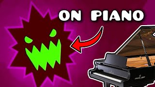 The Cursed Thorn ON PIANO (Tomb by Boom Kitty) #geometrydash Resimi