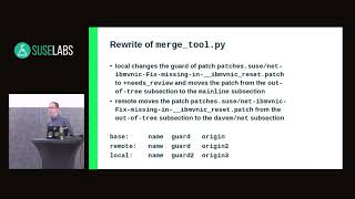 SUSE Labs Conference 2019 - Status of kernel-source patch sorting