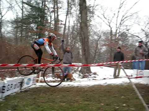 Adam Snyder Barrier Hop Verge NBX Cyclocross 2008