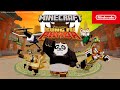 Minecraft  kung fu panda dlc trailer  nintendo switch