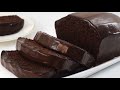 Rich And Moist Chocolate Loaf Cake So Easy To Make