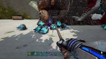 ARK Gacha Crystal gathering