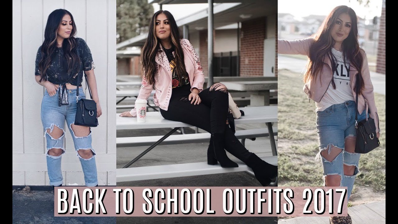 Back to School OUTFIT IDEAS 2017 YouTube