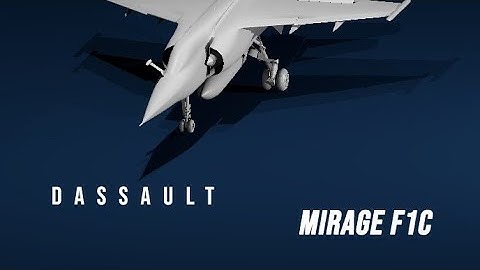 Mirage F1C - How to 3D Modelling with Blender