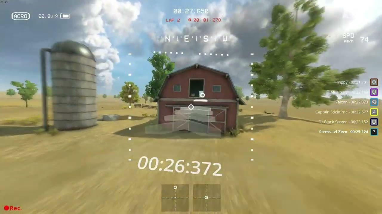 day one liftoff fpv after 5 hours on ps4 controller