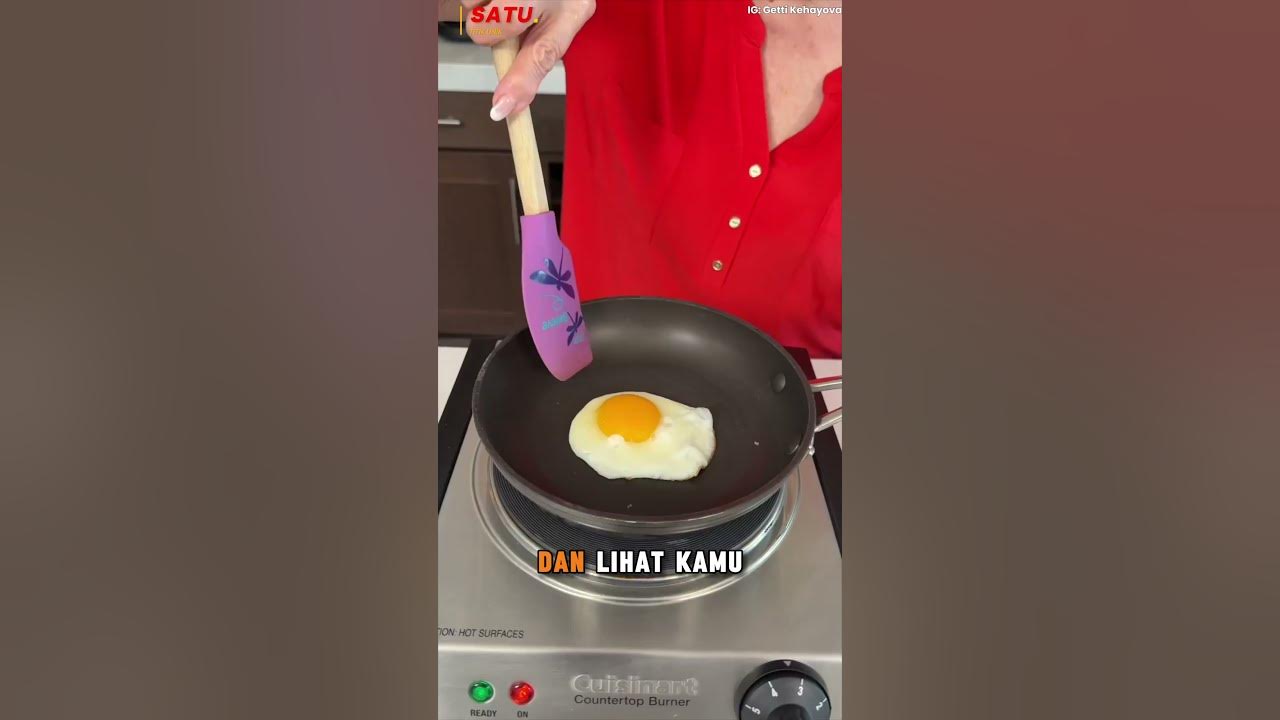 Cara Menggoreng Telur Tanpa Minyak Goreng