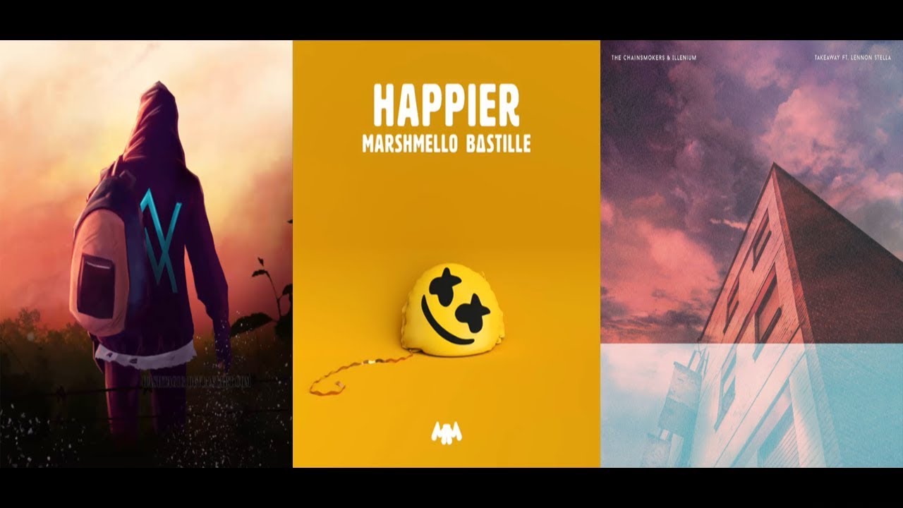 Take Away  Happier  Faded Remix Mashup   Marshmello x Alan Walker x The Chainsmokers  More