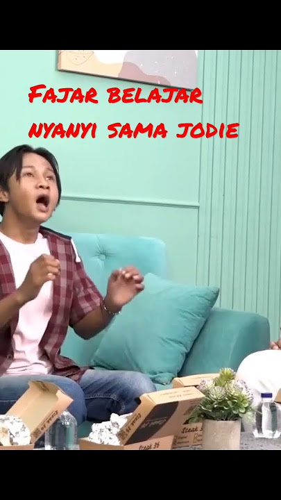 brisia Jodie ajarin fajar cara nyanyi#shortvideo #video #viral #fajarsadboy #viralvideo
