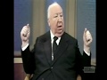 Alfred Hitchcock on The Dick Cavett Show