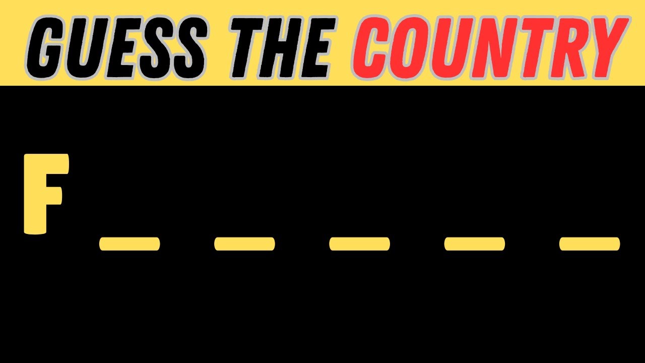 Can You Guess the Country by Only 2 Letters? 🌍 | Geography Quiz