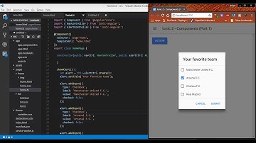 Ionic 2 components Part 1