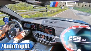 BMW X5 M50d G05 400HP TOP SPEED on AUTOBAHN [NO SPEED LIMIT] by AutoTopNL