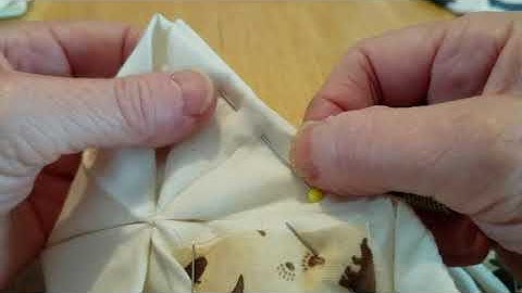 80.Hand stitching - Quilting- Cathedral Window Revisited- Hightower Stitching