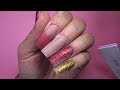 Acrylic nails tutorial | Christmas nails | MODELONES cuticle oil set | Natali Carmona