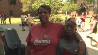 Residence Hall Move In - Fall 2012