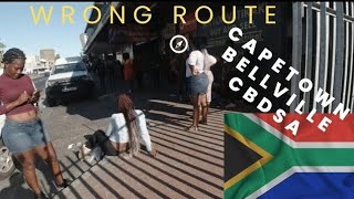 WRONG ROUTE - CAPE TOWN (BELLVILLE) SOUTH AFRICA ....watch till to the end