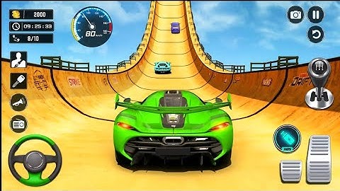 Ramp Car Stunts Car Games-Gameplay Walkthrough (android, ios)