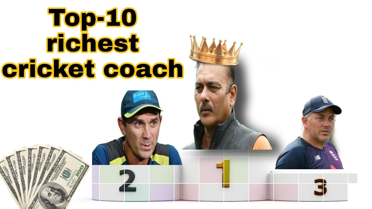 Top 10 Richest Cricket Coach In The World Icc Youtube