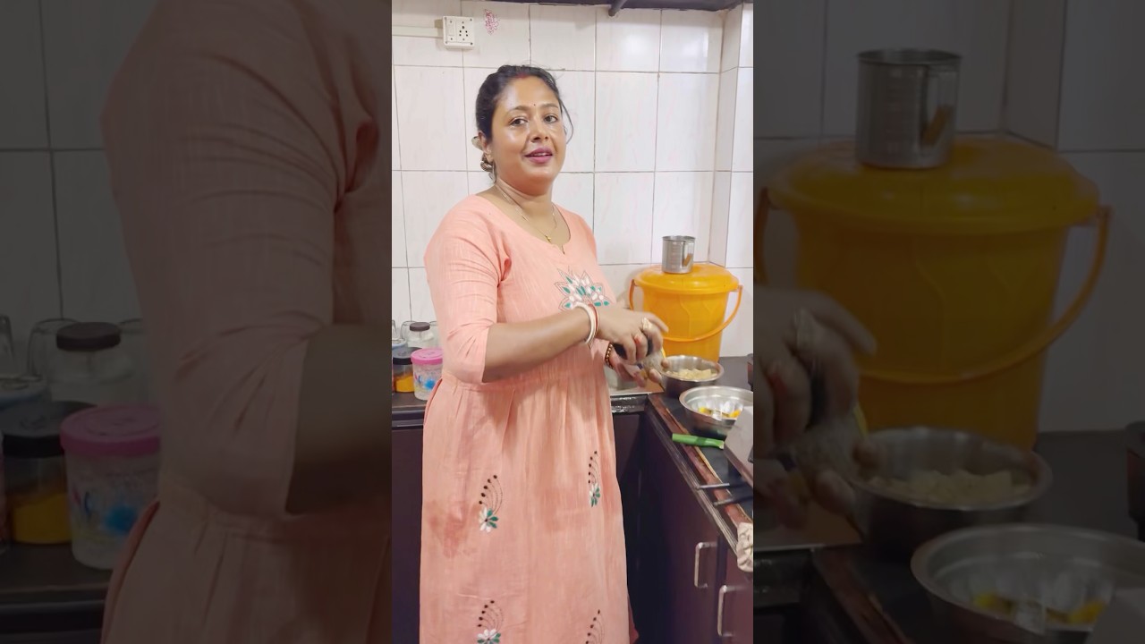 আজকে বানাচ্ছি ওল কচু দিয়ে চিংড়ি! #youtubeshorts