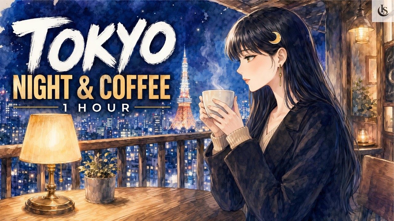 TOKYO NIGHT & COFFEE ☕ 1 Hour Lofi for Focus, Study & Relax - YouTube