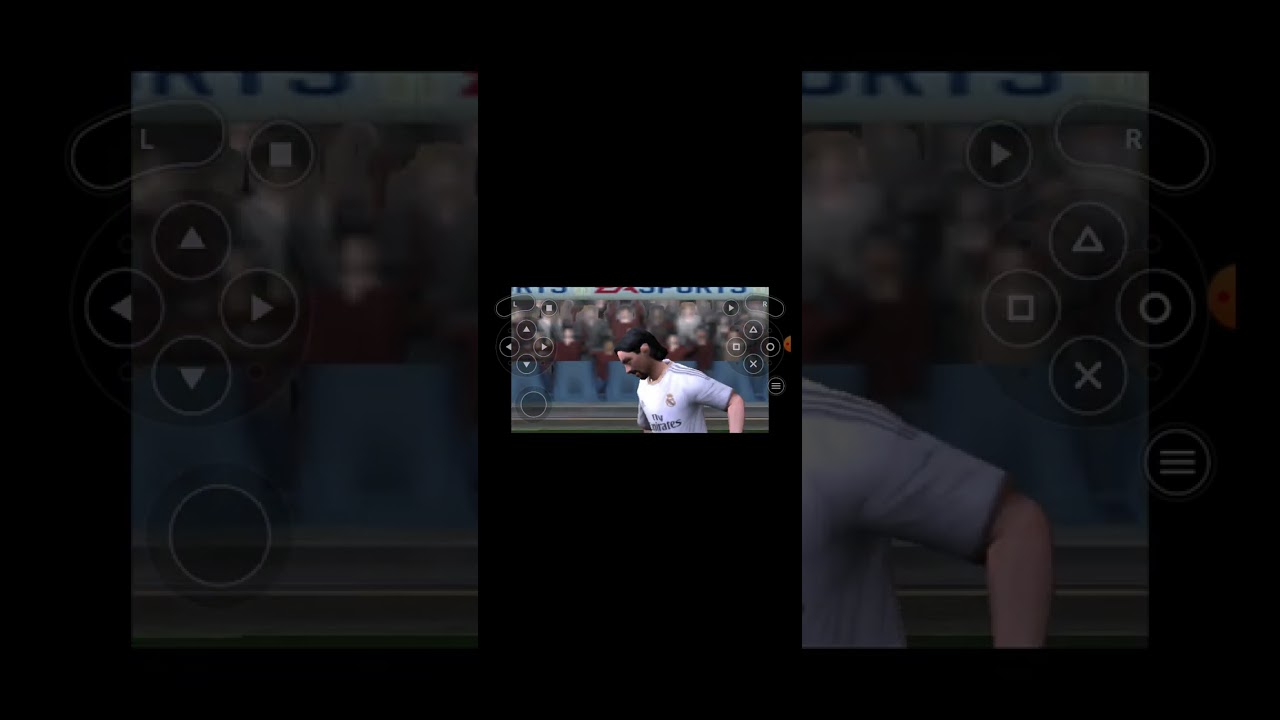 Jugando el fifa 14 en el celu 