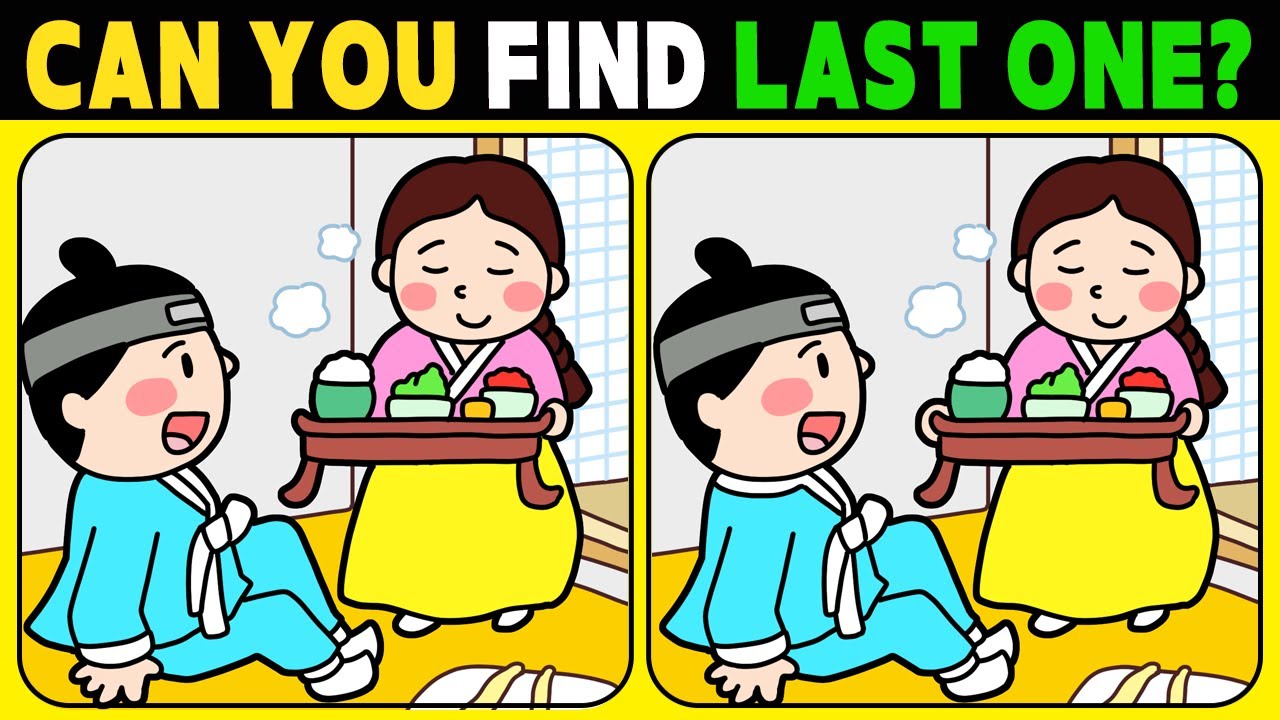 【Spot the difference】Can you find it? Only genius find the difference. No.1236