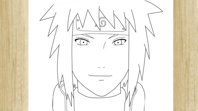 Nicky Art's on X: Desenho Minato Namikaze feito em grafite no