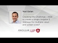Yosi Golan -  Cracking the Challenge | AngularUP 2018