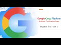 GCP Architect Certification Exam Practice Questions Set 1