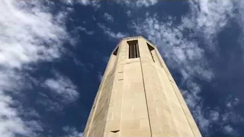 Ralph Mueller Tower @ UNL chiming 4pm