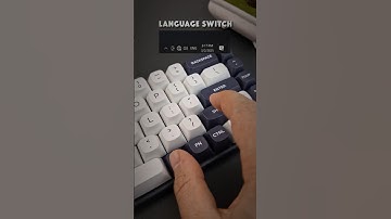 Shortcut To Change Computer Language | #keyboard #asmr #computerhardware #mechanicalkeyboard