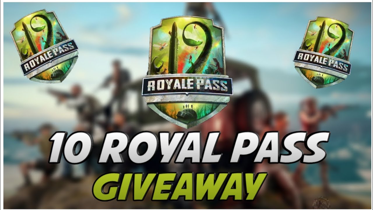 10 ROYAL PASS GIVEAWAY | BIGGEST GIVEAWAY ON THIS CHANNEL | GFS ALONE