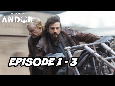 Andor Episode 1 - 3 FULL Breakdown, Ending Explained and Star Wars Easter Eggs