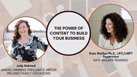 Jody Halsted: How Content Can Help You Build Your ...