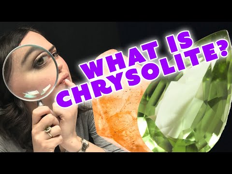 Video: Chrysolite stone: properties and description