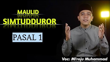 MAULID SIMTUDDUROR (Alhamdulillahil Qowiyyi Sulthonuh + Teks Arab Dan Terjemahan) - Mi