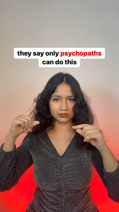 ONLY PSYCHOPATHS can do this. #challenge #psycho #psychopath