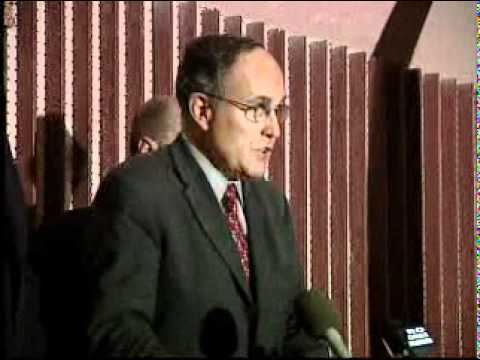 9/11 News Coverage:  2:38 PM: Giuliani-Pataki Press Conference