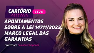 Apontamentos sobre a Lei 14711/2023- Marco Legal das Garantias ...