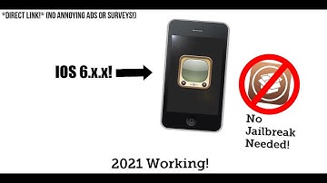 How to get classic IOS 4- YouTube and Maps on IOS 6! 2021 Working! (Direct link) NO JAILBREAK NEEDED