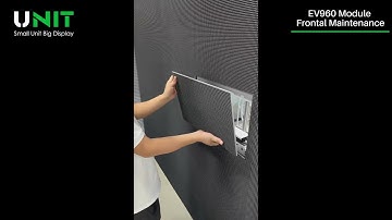 EV960 LED Display | Easy Module Frontal Maintenance Guide