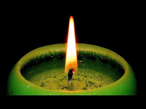 Green Candle Meditation Music | Candle Flame Meditation for Manifestation, Magick, and Rituals